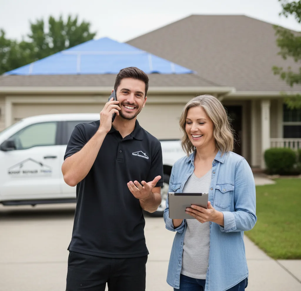 Modern Solutions Roof Repair customer support in Crystal